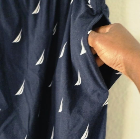 Nautica Men's Pajama Pants 100% Polyester Sleepwear Size XXL Blue Lounge Wear - Picture 4 of 10